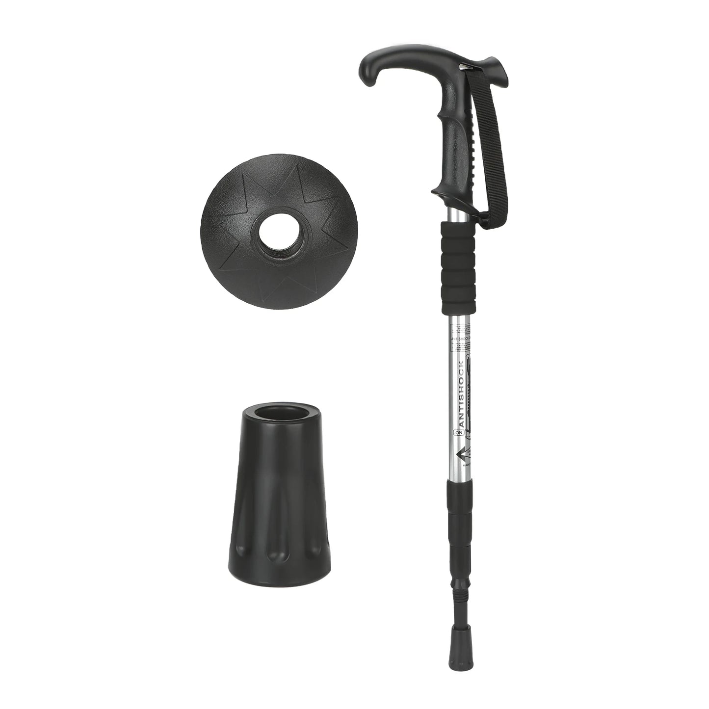 54-110cm Hiking Sticks Walking Stick Trekking Poles Mountaineering Telescopic Walking Stick