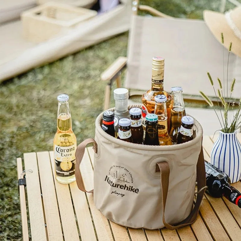 Naturehike Foldable Camping Bucket – Portable Waterproof Outdoor Pail