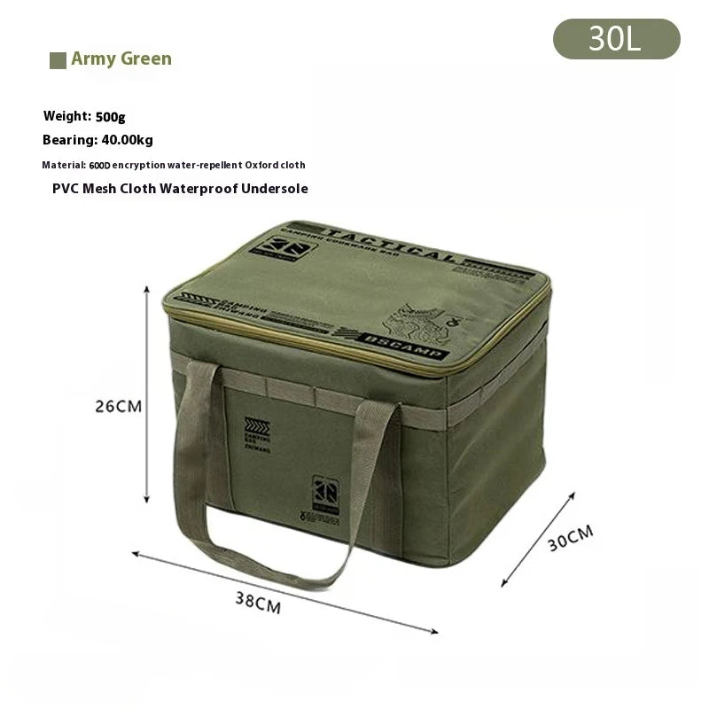 30L/42L/56L Insulated Waterproof Tactical Camping Bag