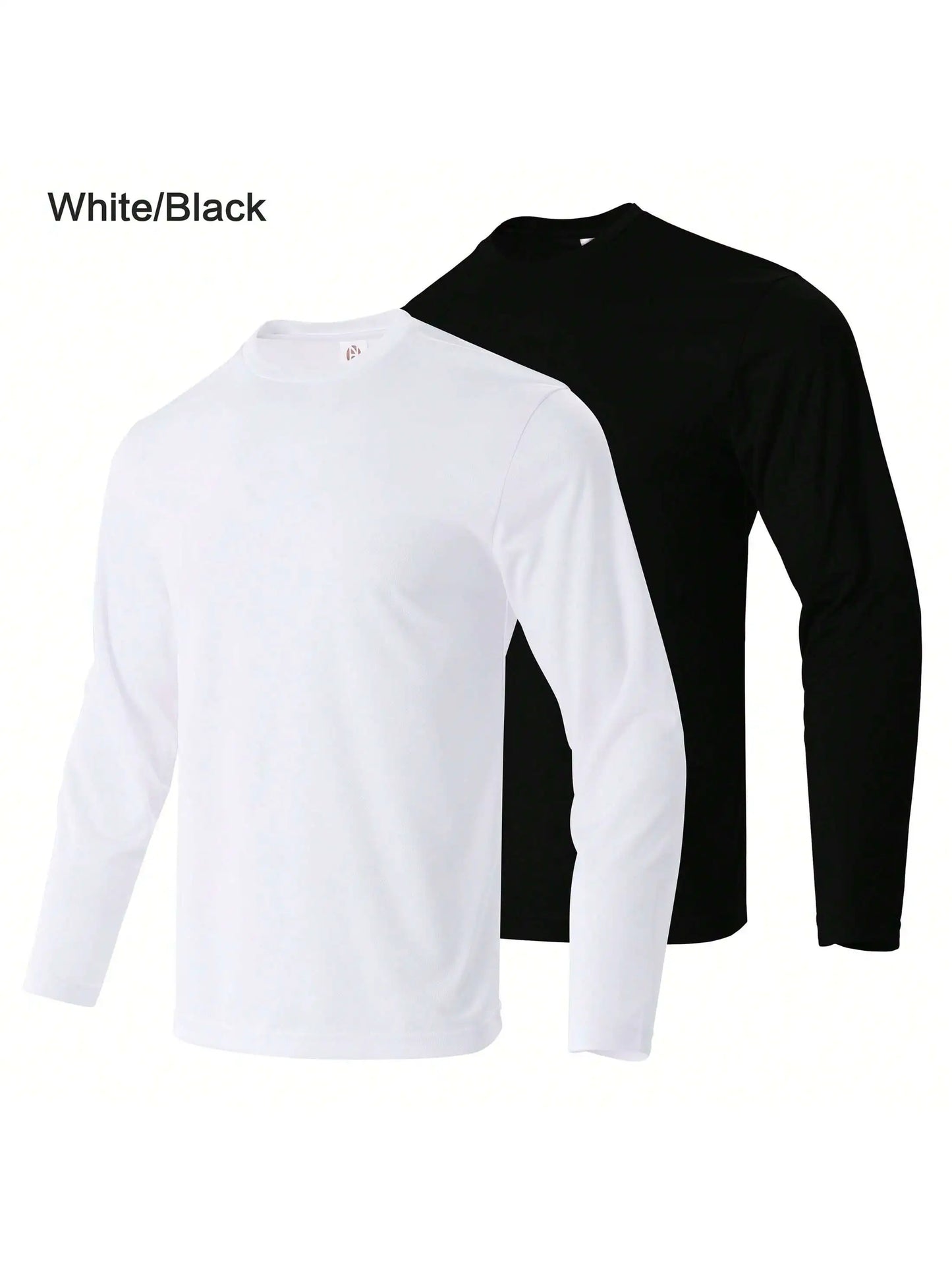 Performance Long Sleeve T Shirt Breathable Moisture Wicking