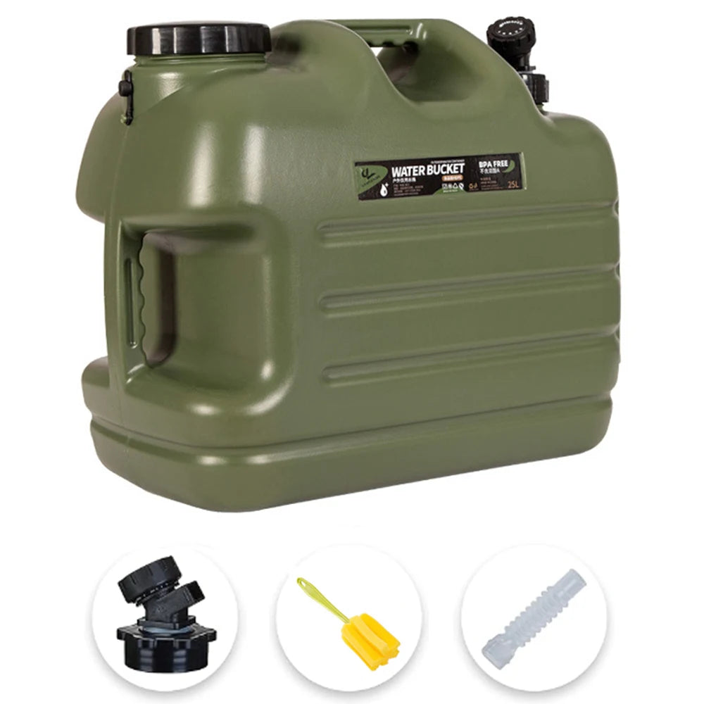 Desert Fox 10L/12L/18L/25L Large Military Green Water Tank Carrier Container