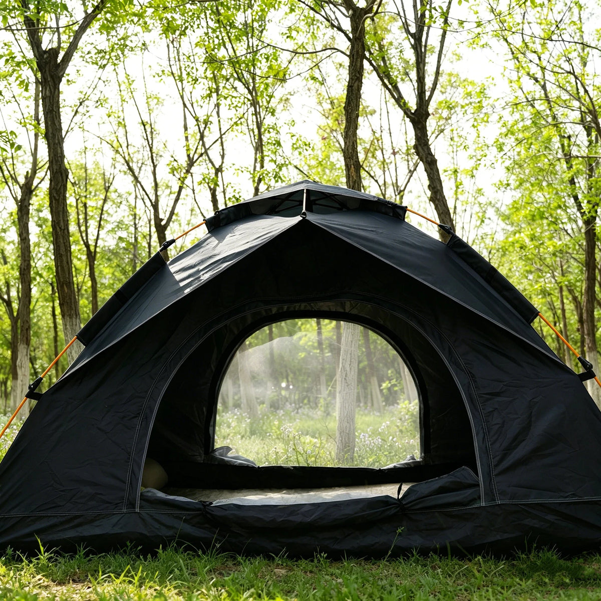 PAKICETUS 1–3 Person 60-Second Instant Dome Tent with Dual Doors