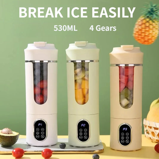 Portable Juicer Wireless USB Charging Crushed Ice