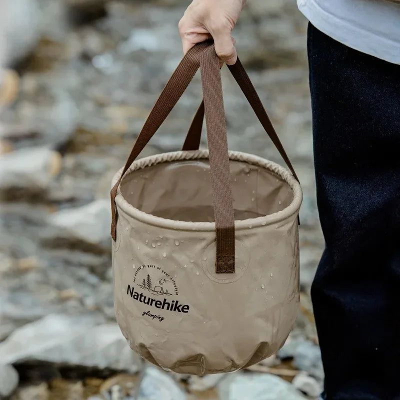 Naturehike Foldable Camping Bucket – Portable Waterproof Outdoor Pail