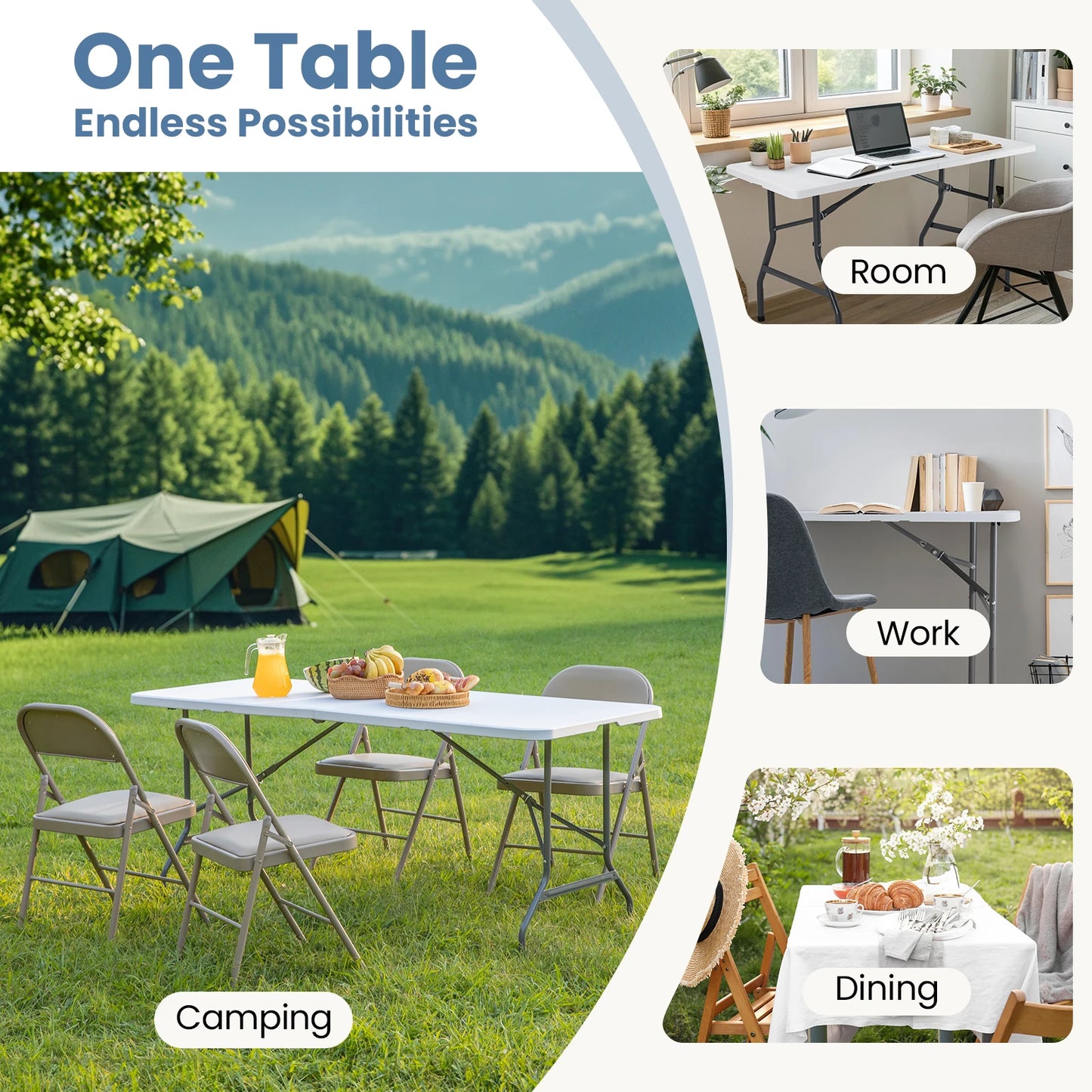 Portable Folding Outdoor Camping Table