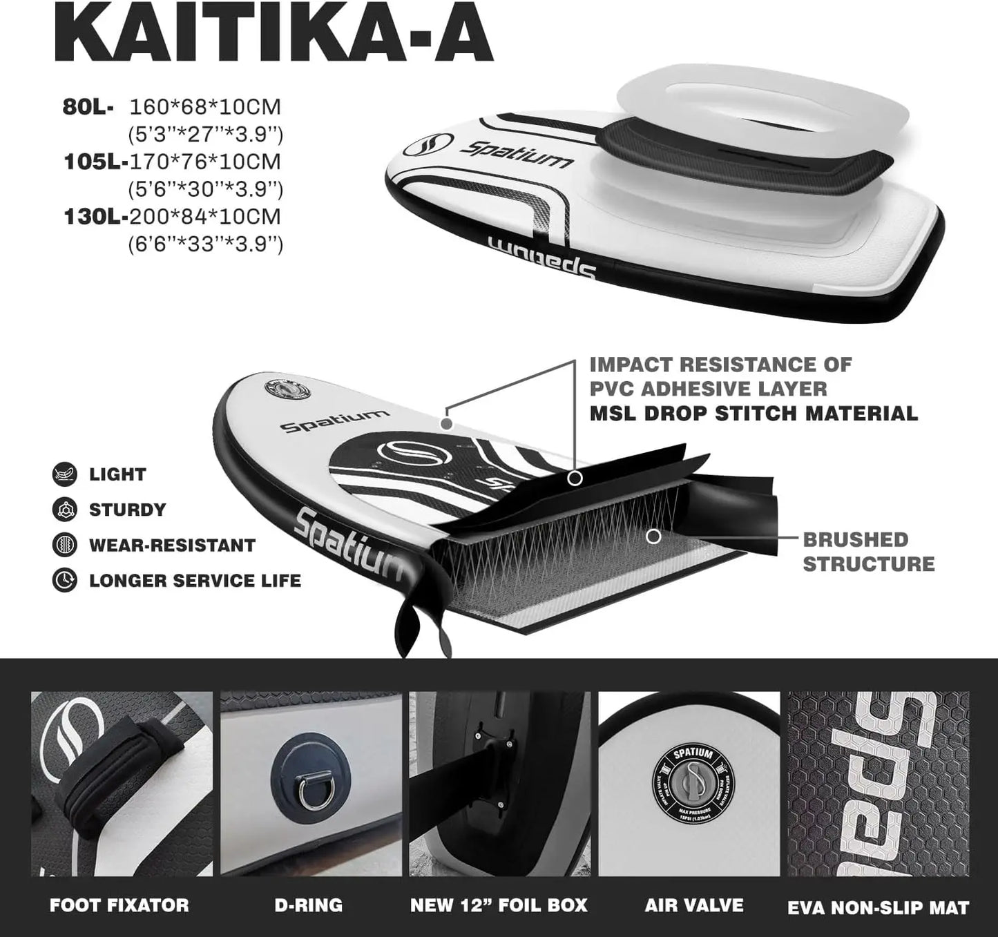 Hydrofoil Board for Surfing with Accessories