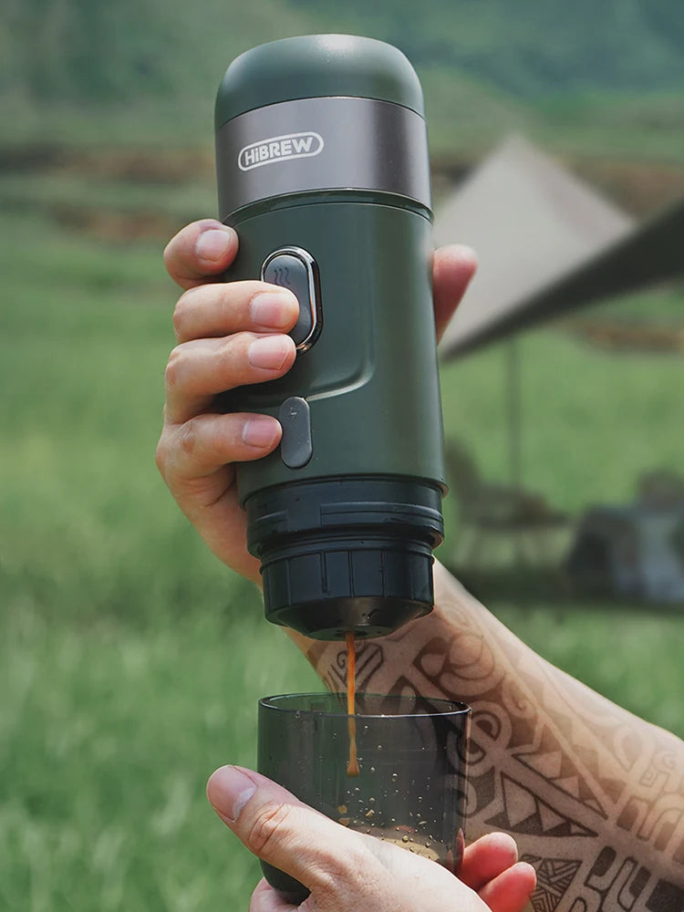 Wireless Electric Portable Espresso Coffee Machine for Car & Home Camping Coffee Maker Fit Nespresso Dolce Capsule Powder