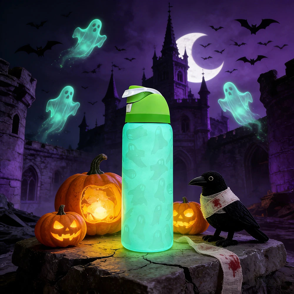 Nightlight Ghost 32oz Stainless Steel Insulated Water Bottle
