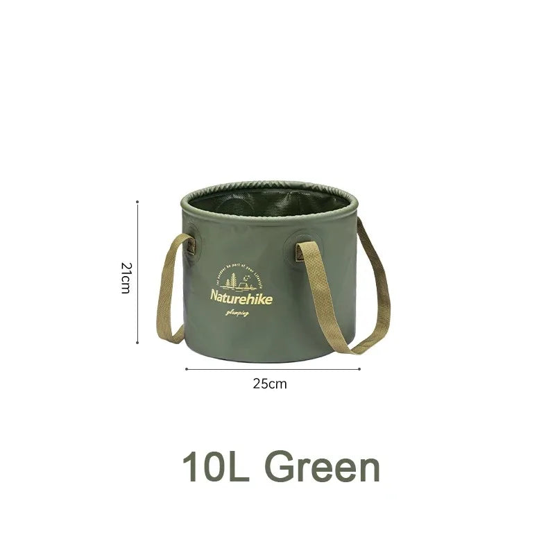 Naturehike Foldable Camping Bucket – Portable Waterproof Outdoor Pail