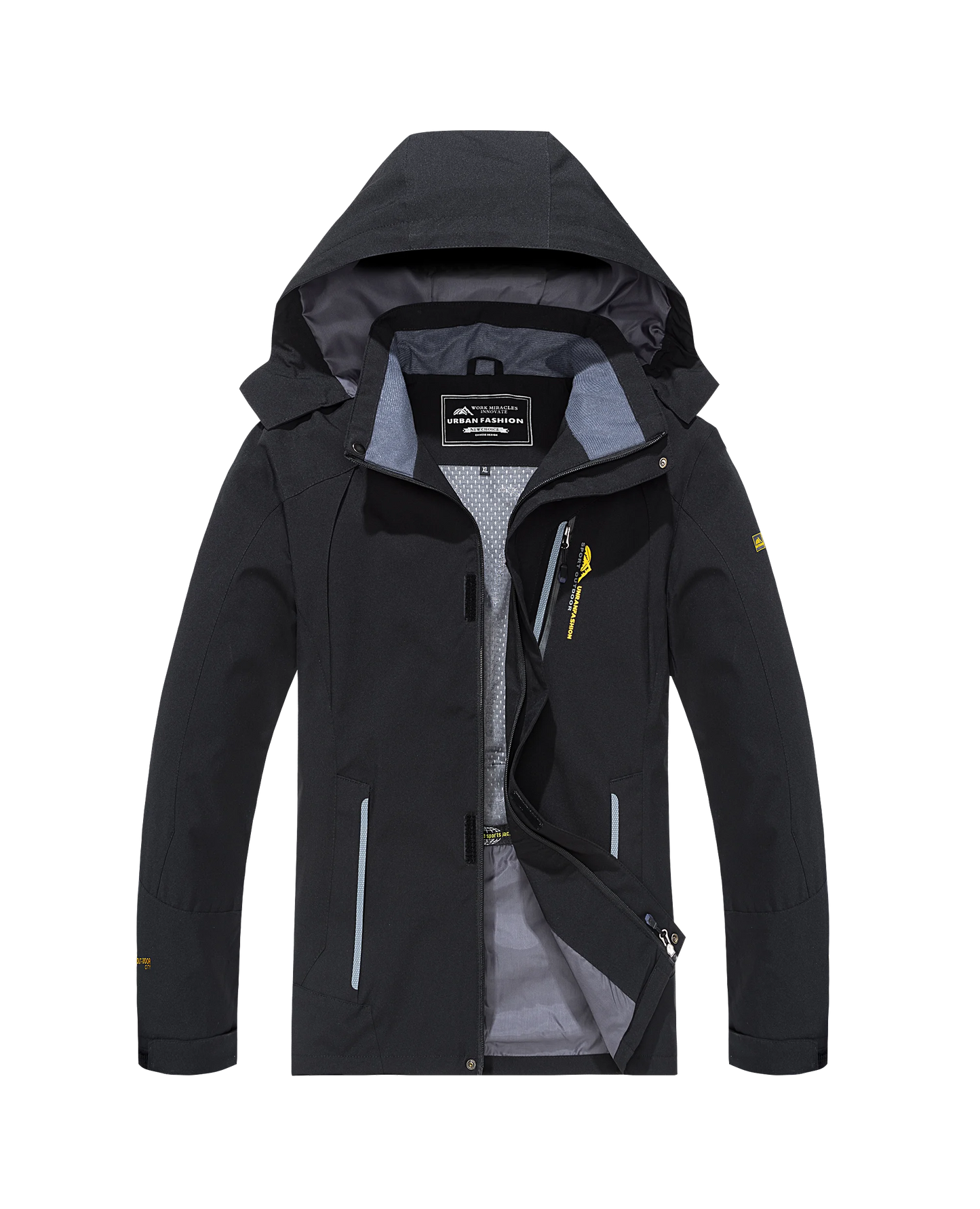 Men's Waterproof Windproof Windbreaker Hiking Jacket