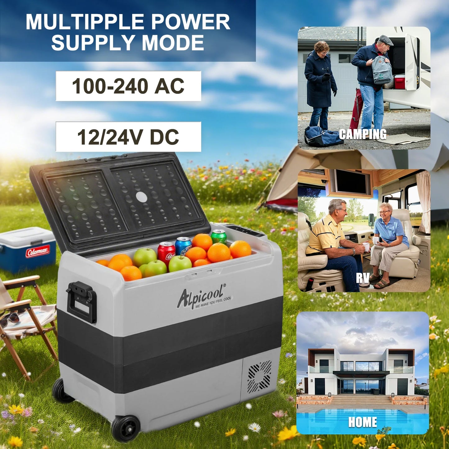12 Volt Refrigerated Portable Cooler