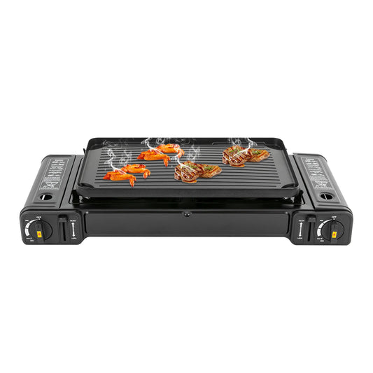 2500W Portable Camping Stove 2 Burners
