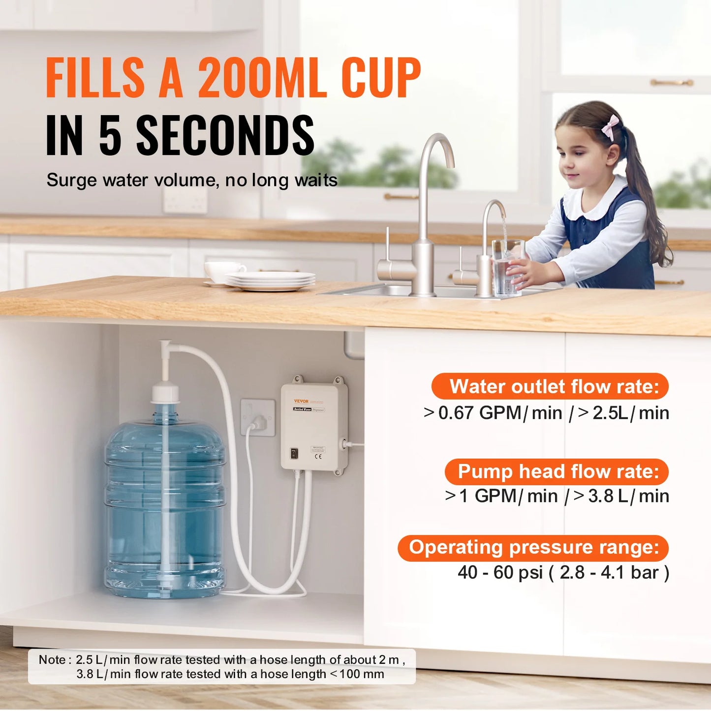 5 Gallon Bottled Water Dispenser Pump System