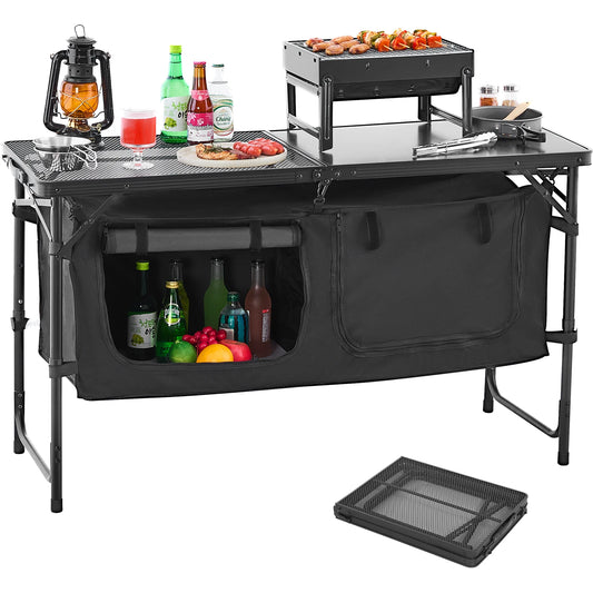 Camping Kitchen Table Outdoor Cooking