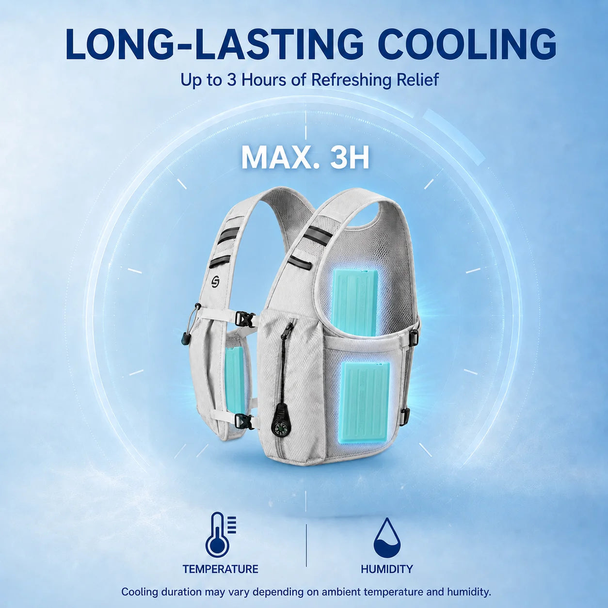 Tactical Cooling Vest and Hydration