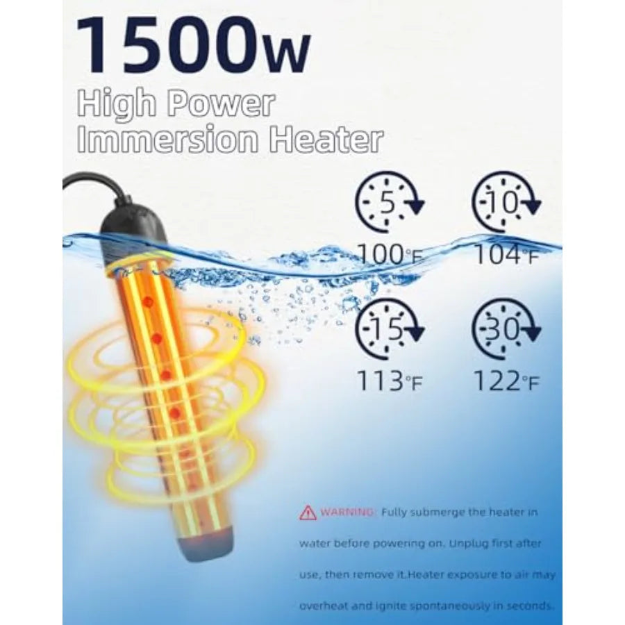 Portable Rechargeable Shower with Heater for Camping