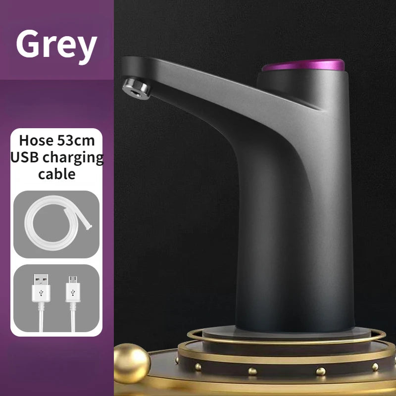 Portable USB Rechargeable Water Dispenser Pump – Automatic Push-Button Design