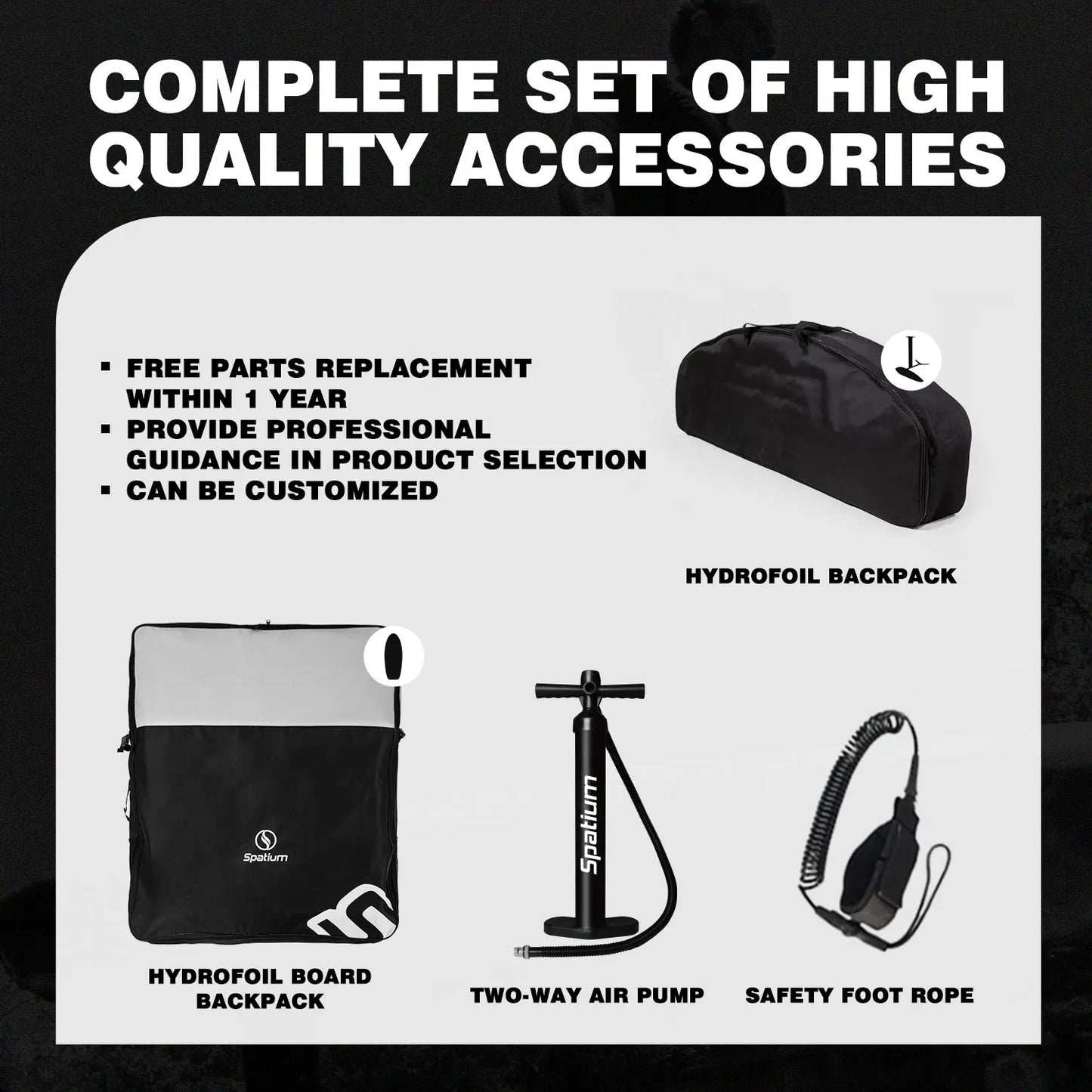 Hydrofoil Board for Surfing with Accessories