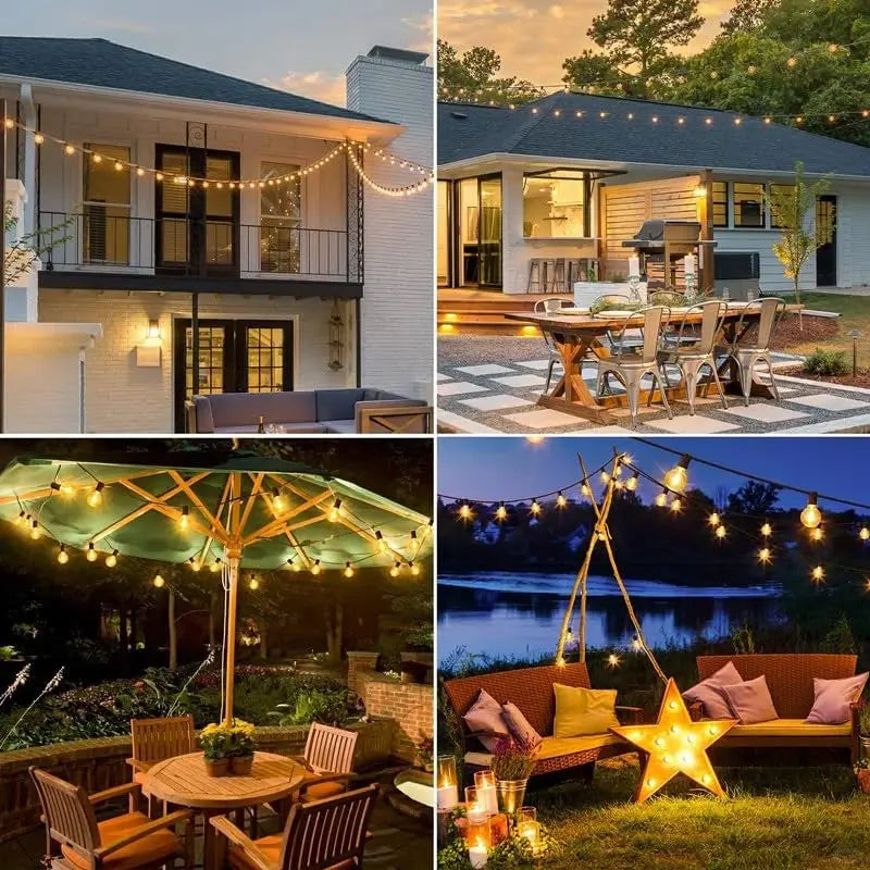 LED Shatterproof Globe String Lights