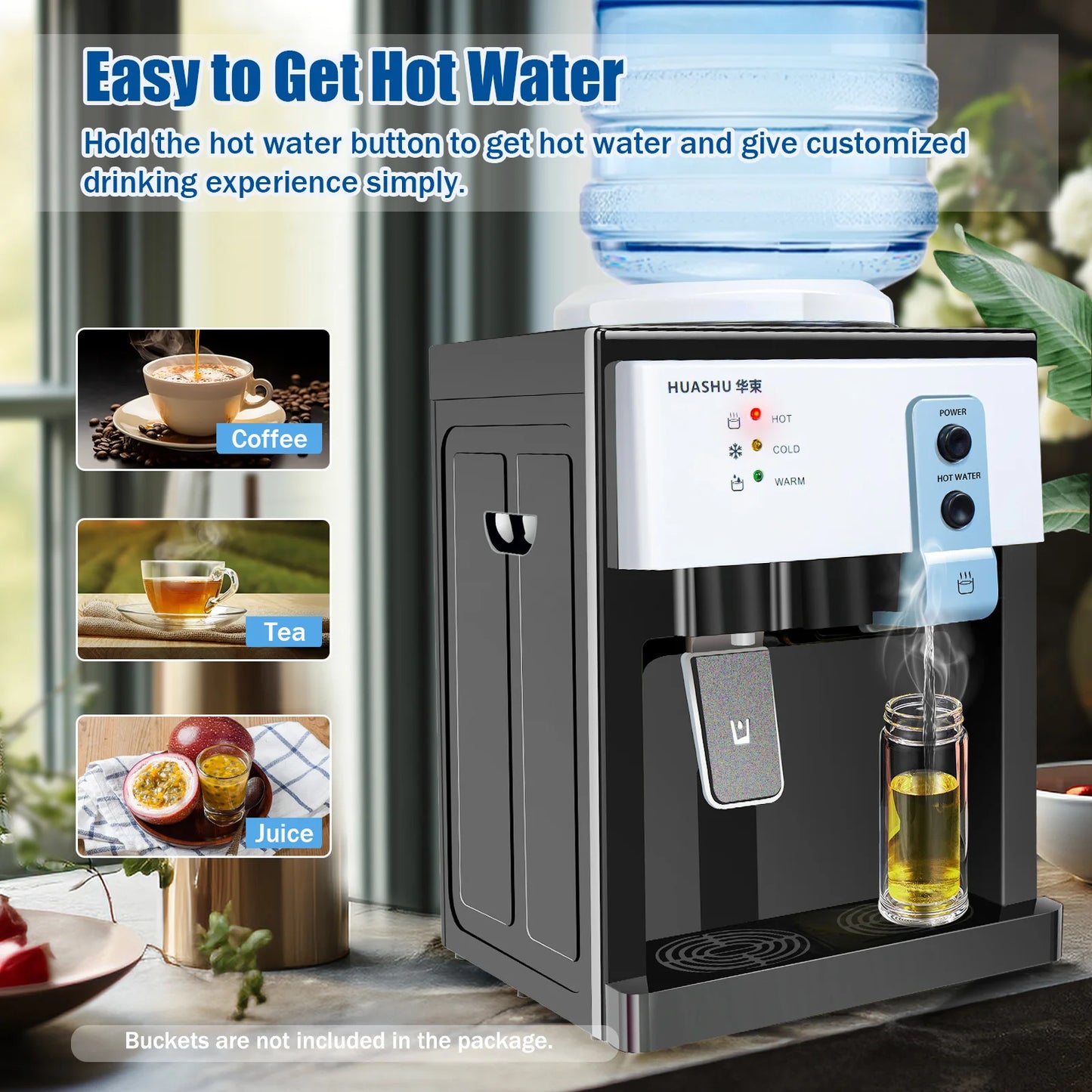 110V Desktop Hot Cold Water Dispenser