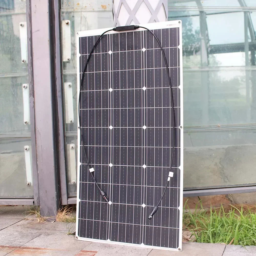 12V Flexible  Waterproof Solar Panel 600W 100W 200W 300W 400W 500W
