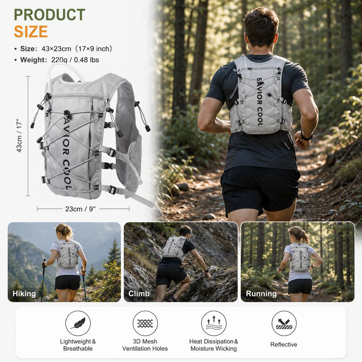 Tactical Cooling Vest and Hydration