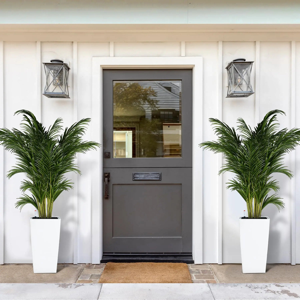 Set of 2 Self-Watering Tall Planters