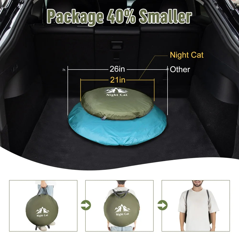 Night Cat 1-Person Instant Pop-Up Camping Tent – Quick Setup Solo Shelter