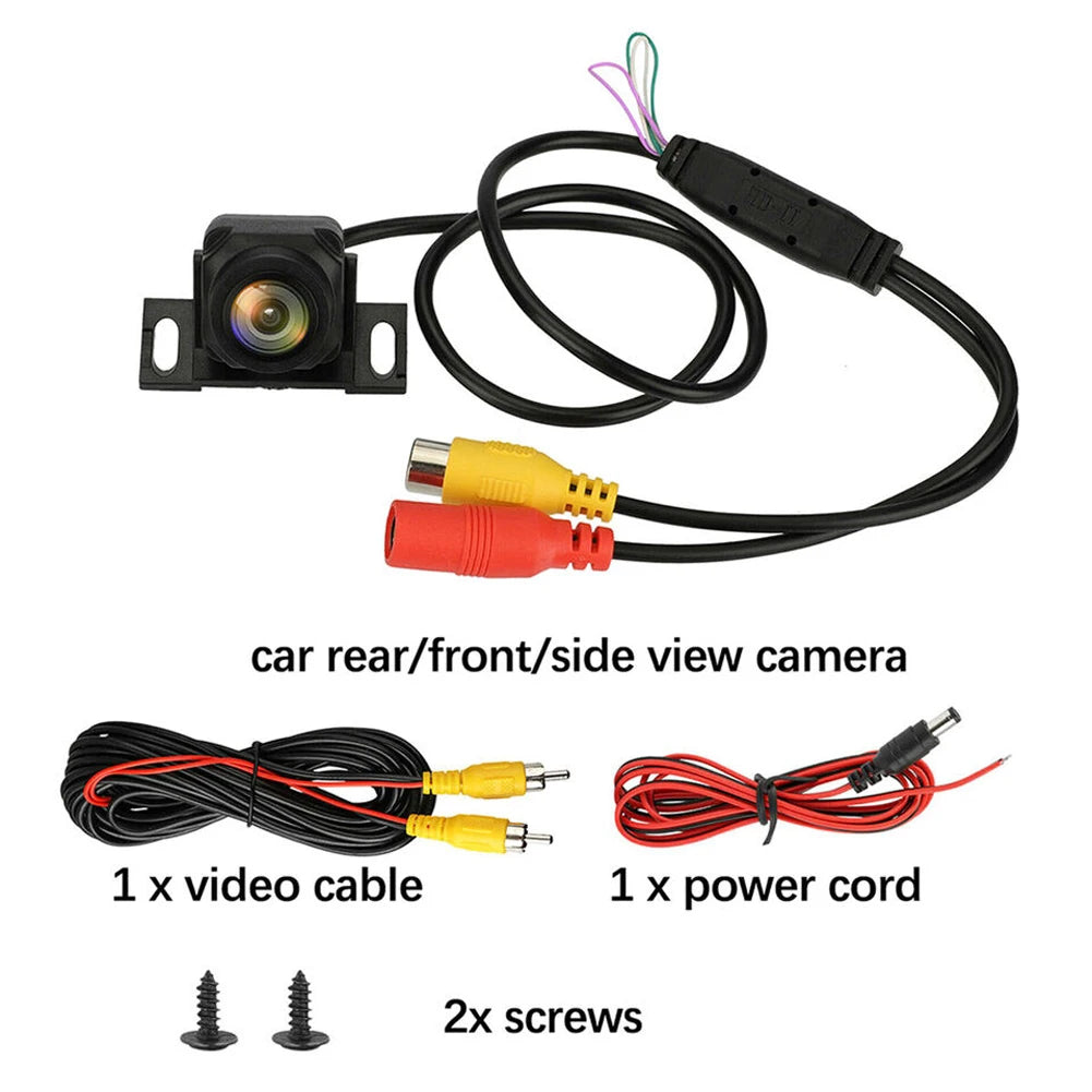 720P AHD Vehicle Rear View Reverse Camera 170 Degree Lens Night Vision Parking Assistance Camera CVBS Rear Camera HD Color Image