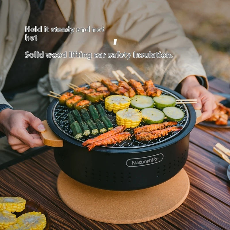 Outdoor Tabletop Charcoal Barbecue Stove