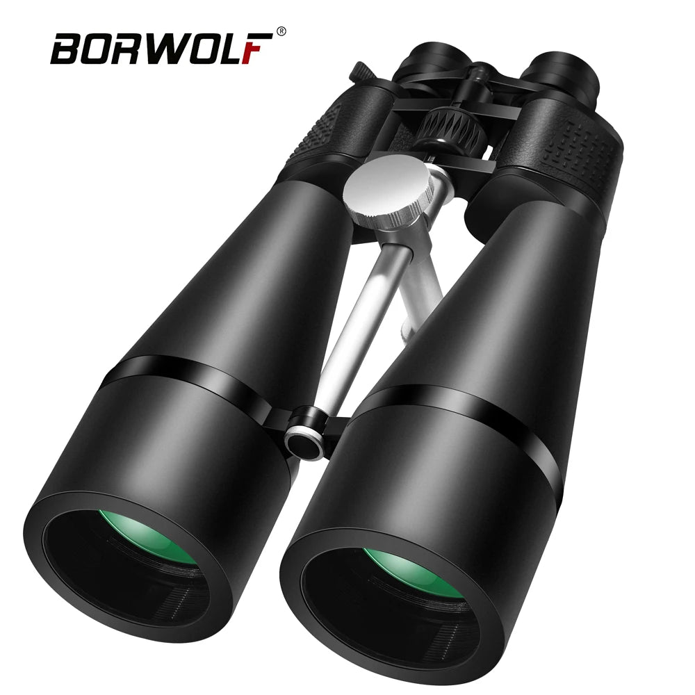 BORWOLF Binoculars 25-75X80 HD  Military  Telescope for Bird watching Hiking Hunting Sport Watching The Moon