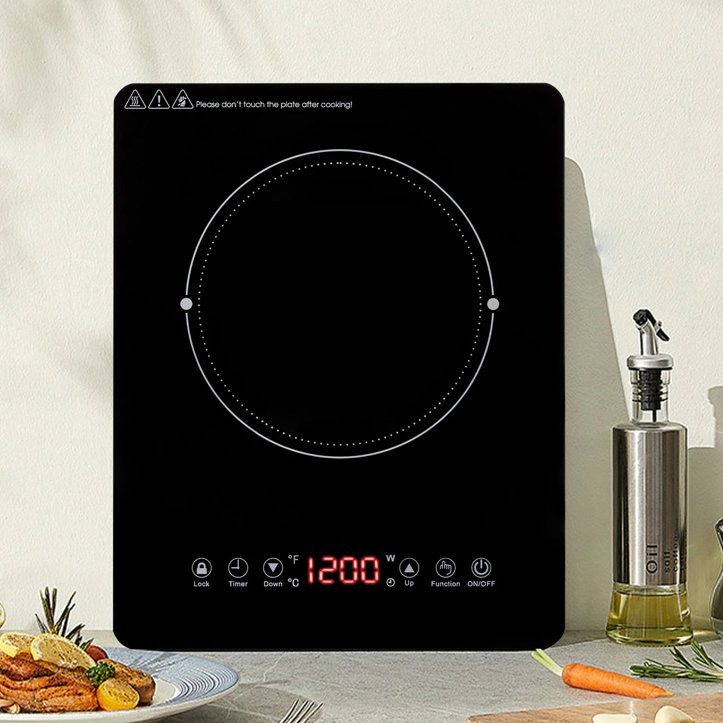 1800W Induction Cooktop Hot Plate Portable