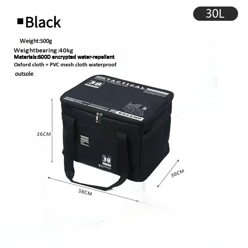 30L/42L/56L Insulated Waterproof Tactical Camping Bag