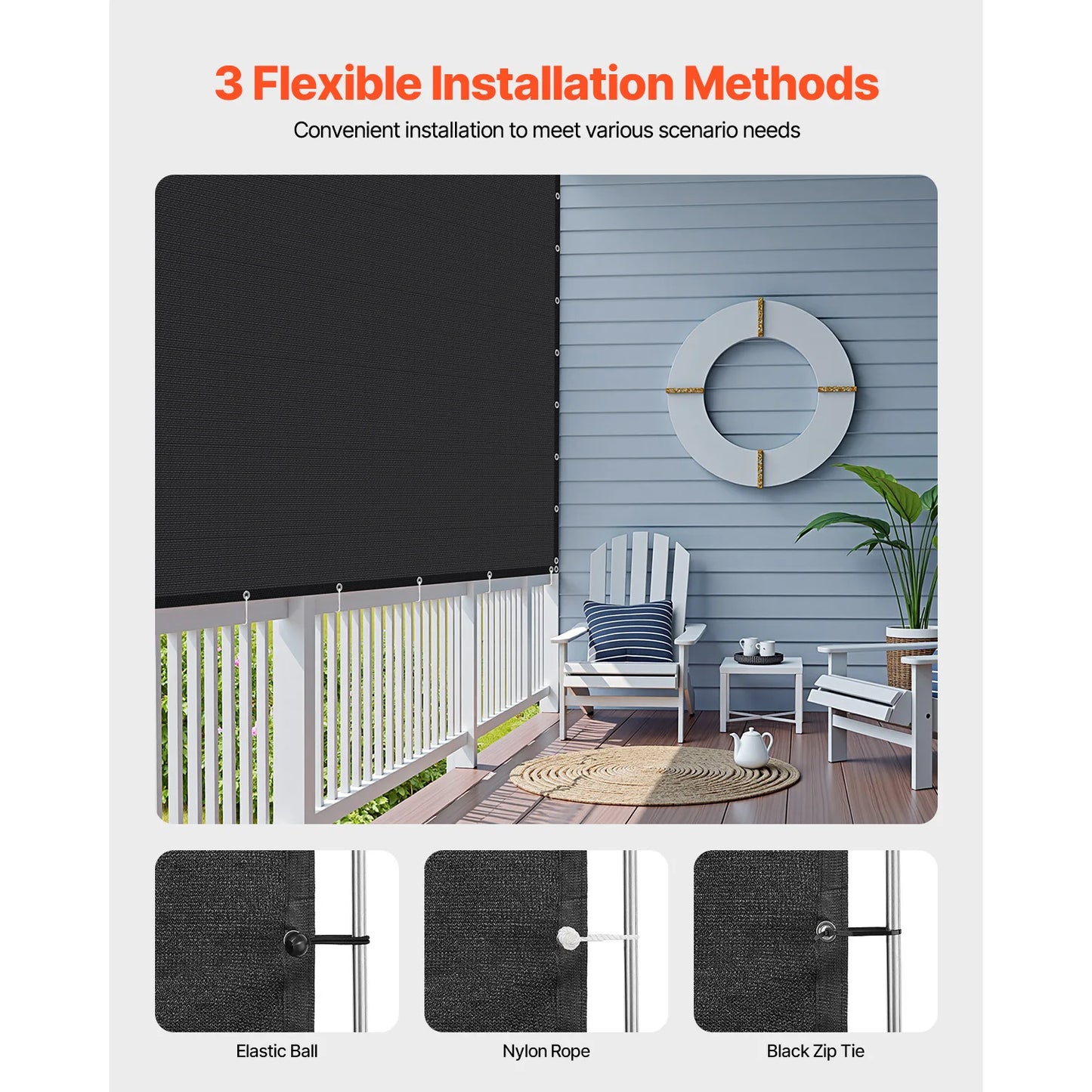 Sun Shade Cloth 10x10/12/20ft