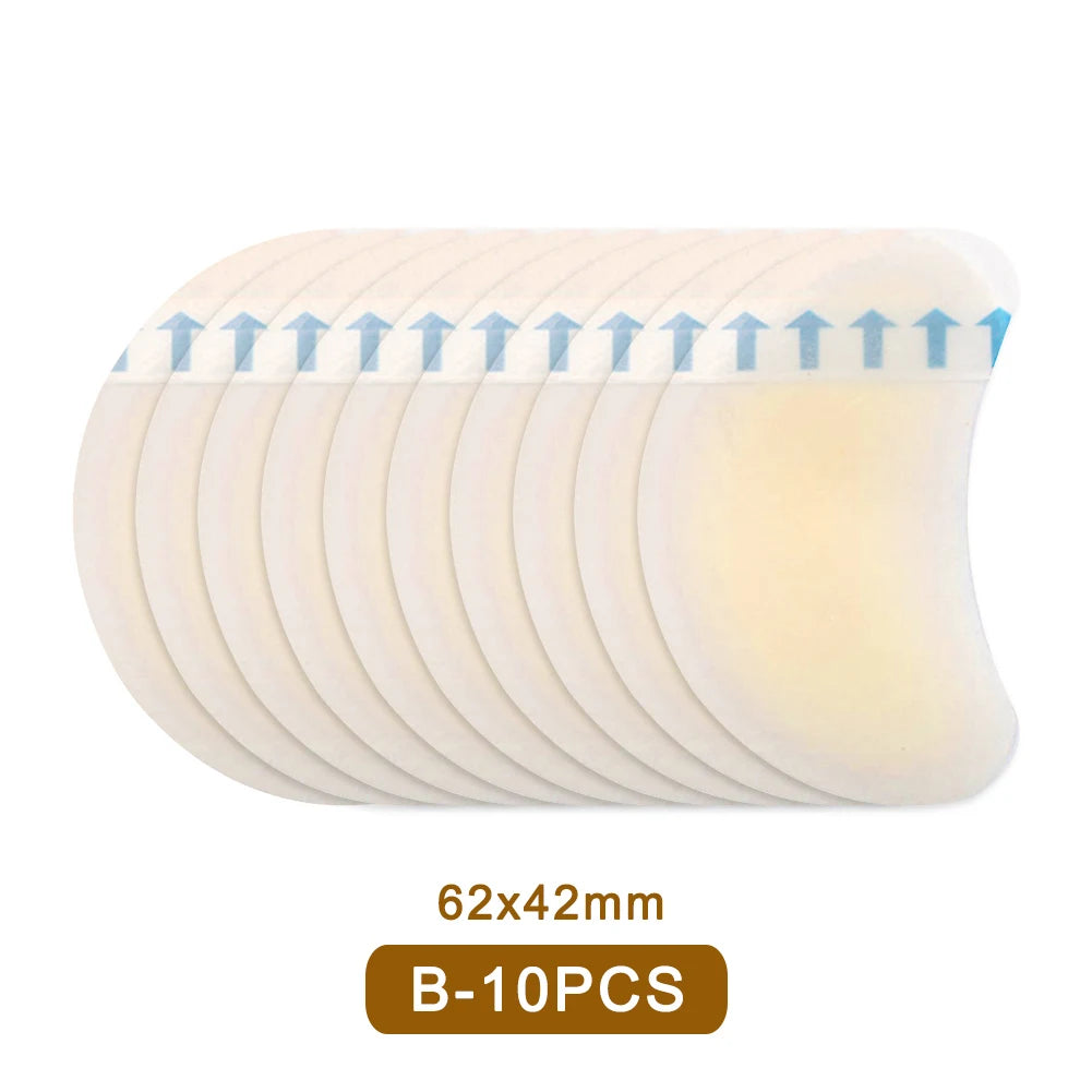 20/10pcs Hydrocolloid Foot Patch Heel Stickers