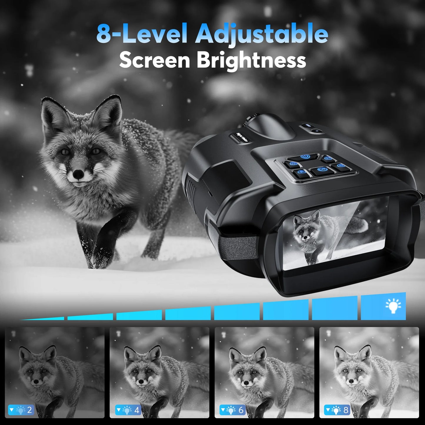 Night Vision Binoculars 4K Infrared 5