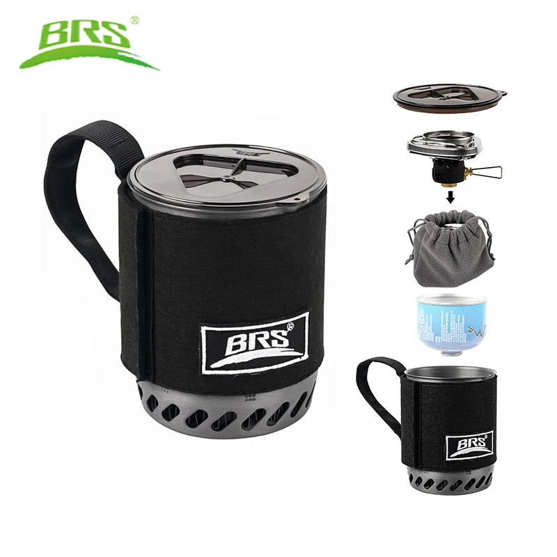 Integrated Heat Collecting Pot Burner