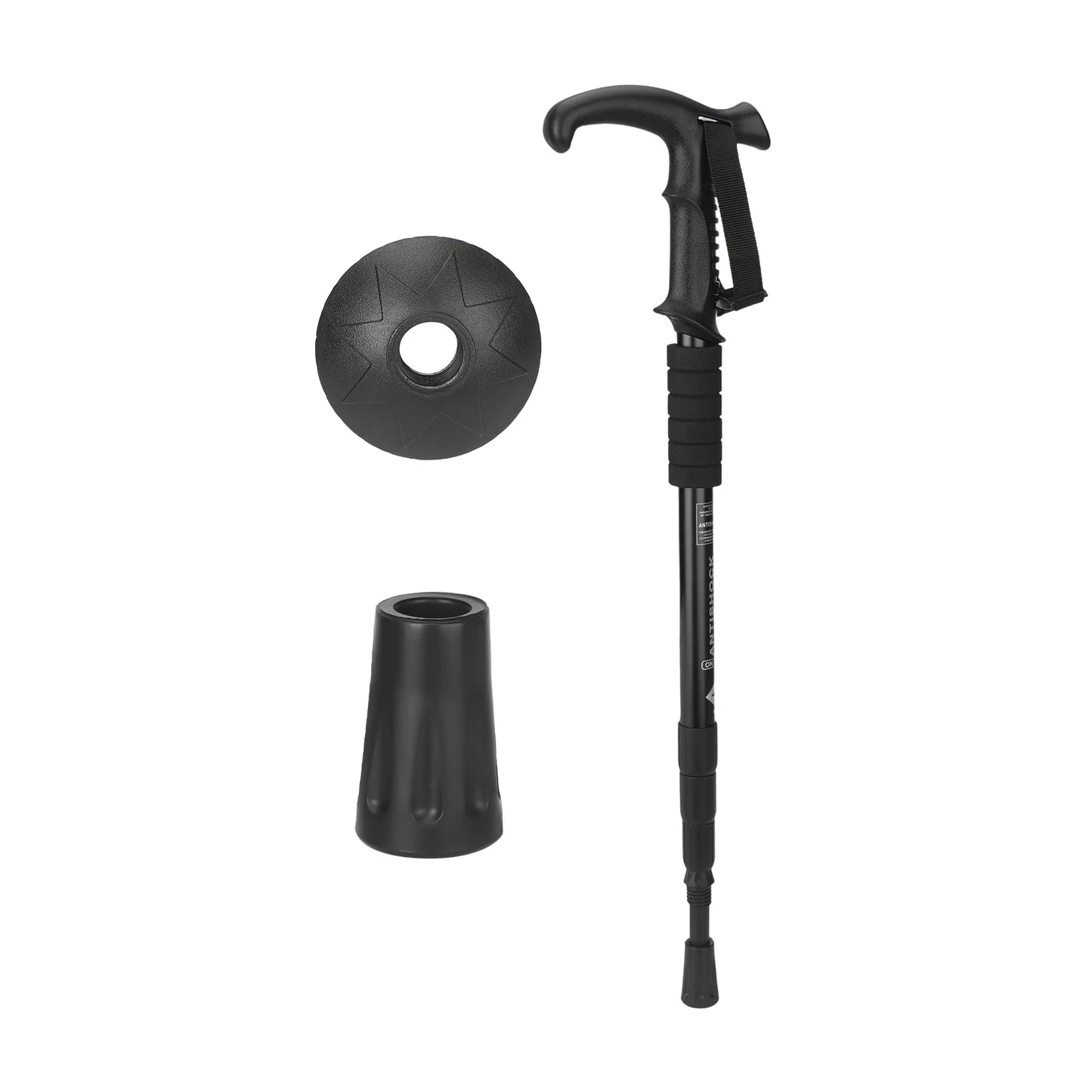 54-110cm Hiking Sticks Walking Stick Trekking Poles Mountaineering Telescopic Walking Stick