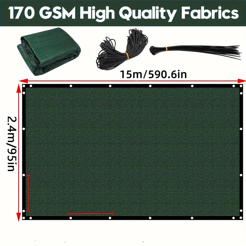 Heavy Duty Privacy Screen 4ft/5ft/6ft/7ft