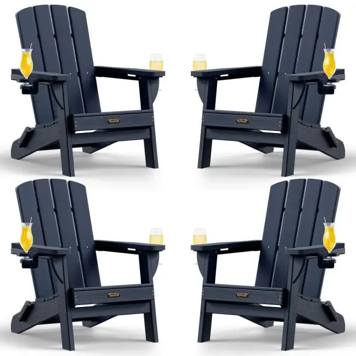 Folding Adirondack Chair 4 Pack