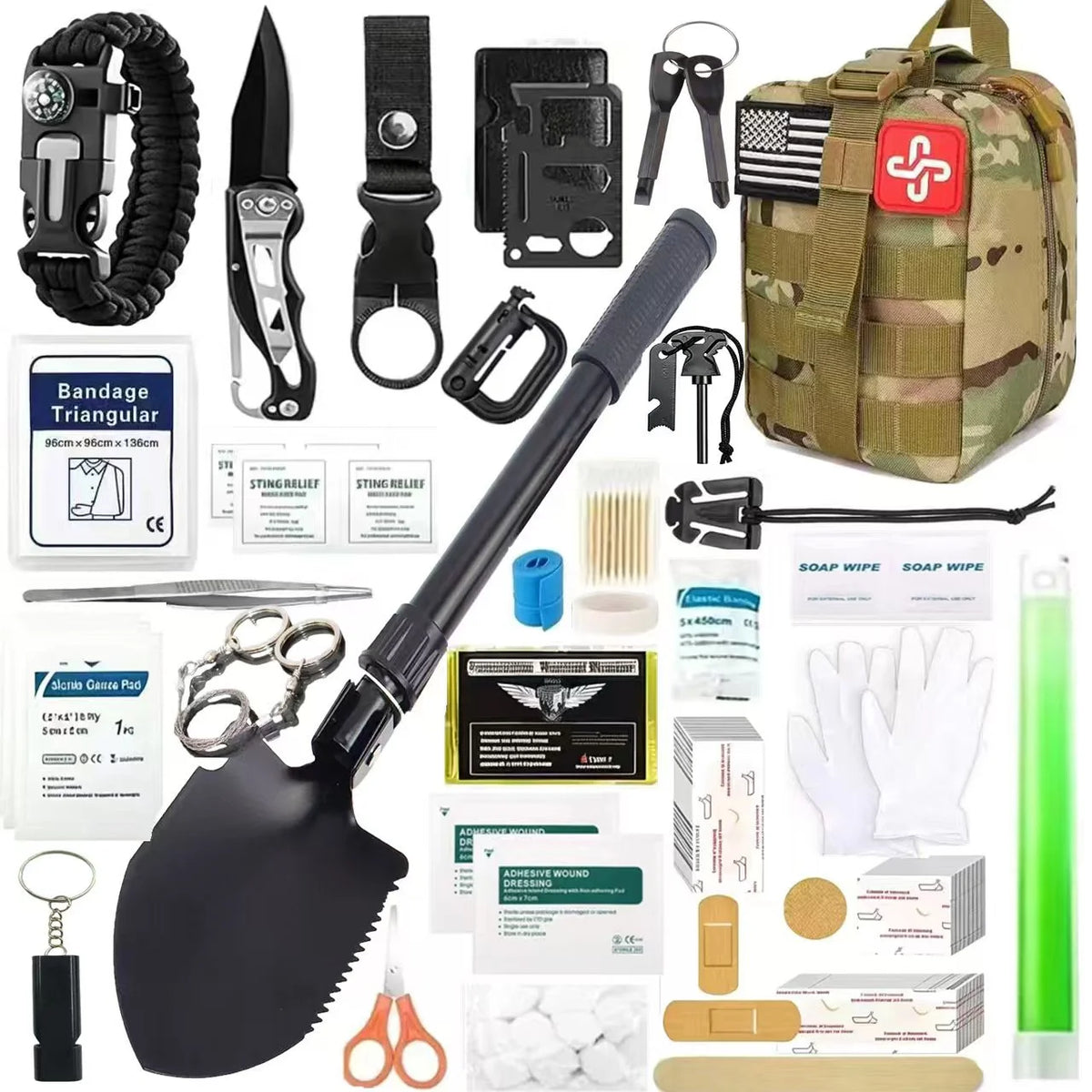 Portable Family Emergency Preparedness Kit & Backpack