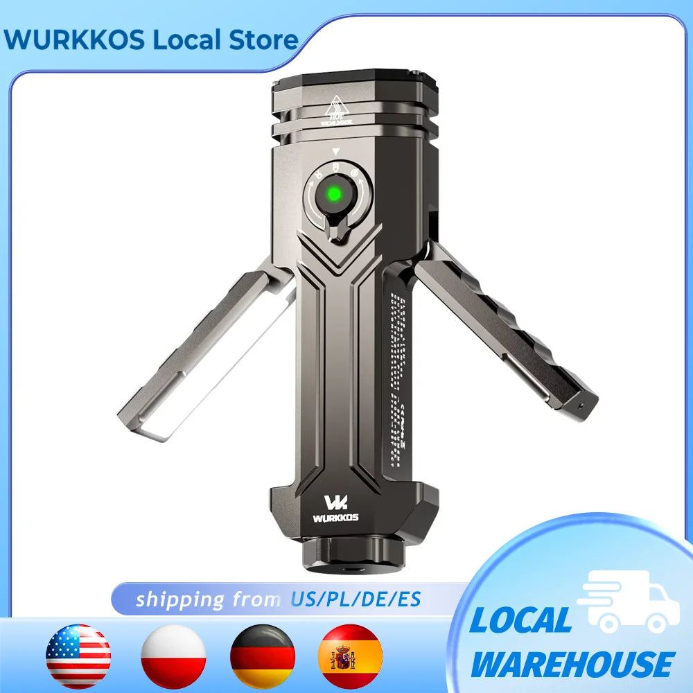 LED Camping Lamp Portable Outdoor Sports Fishing 3200 Lumens Hunting Hiking Searchlight with Rechargeable Battery