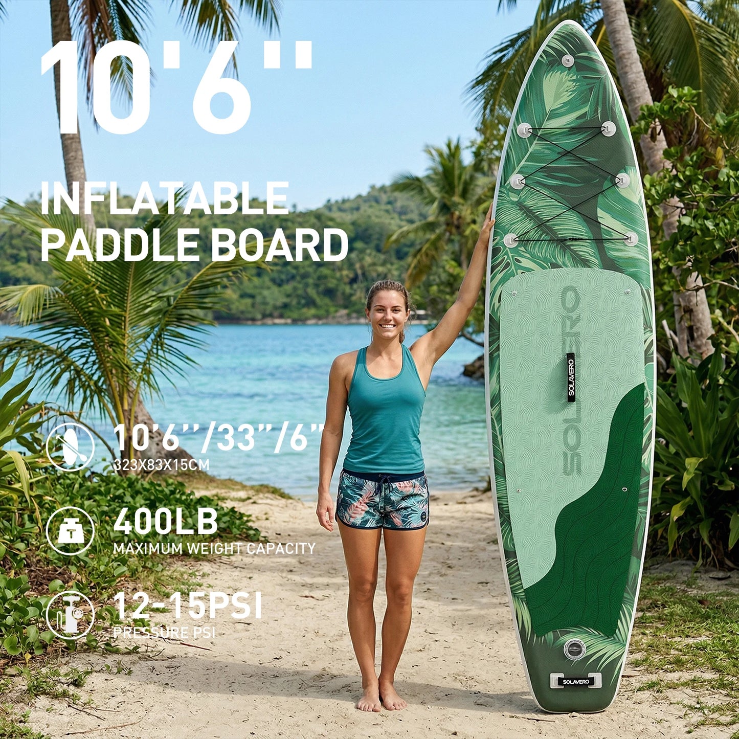 323/335/350cm Inflatable SUP Board with Accessories,