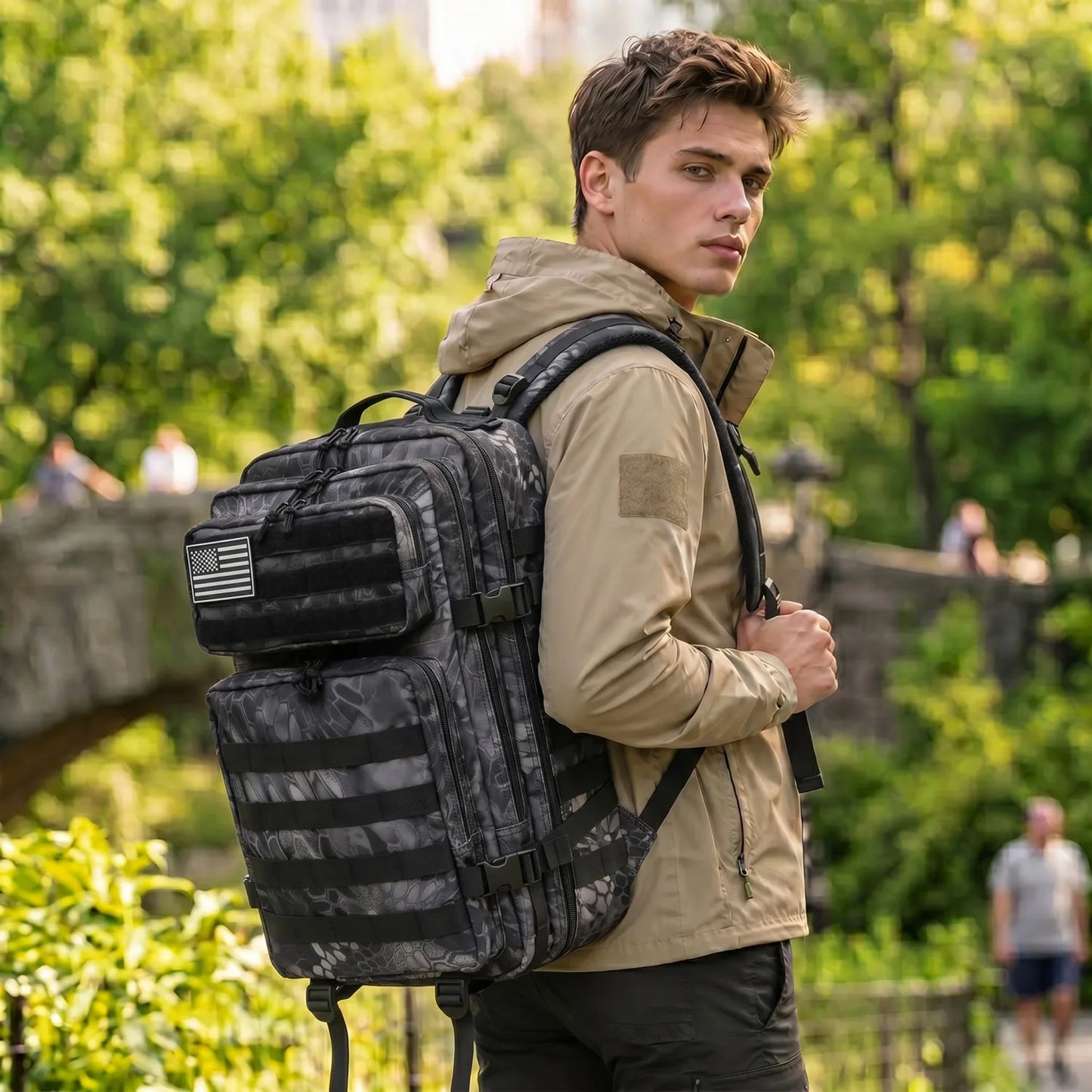 45L Tactical Travel Backpack