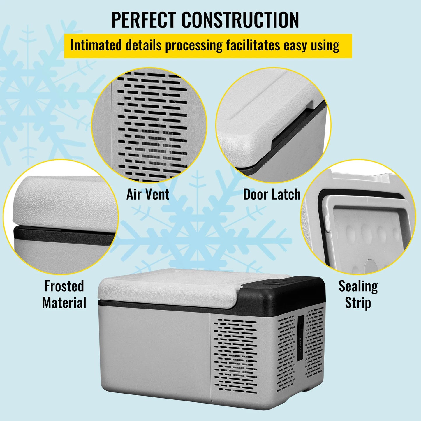 9L 15L  Refrigerator Portable Compressor Fridge Freezer Cooler