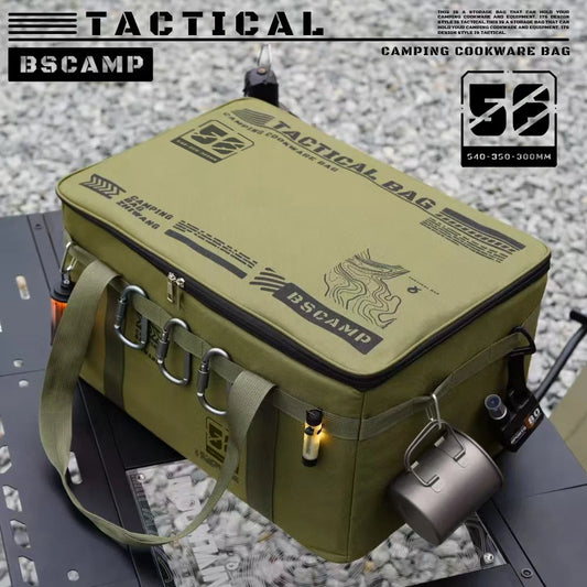 30L/42L/56L Insulated Waterproof Tactical Camping Bag