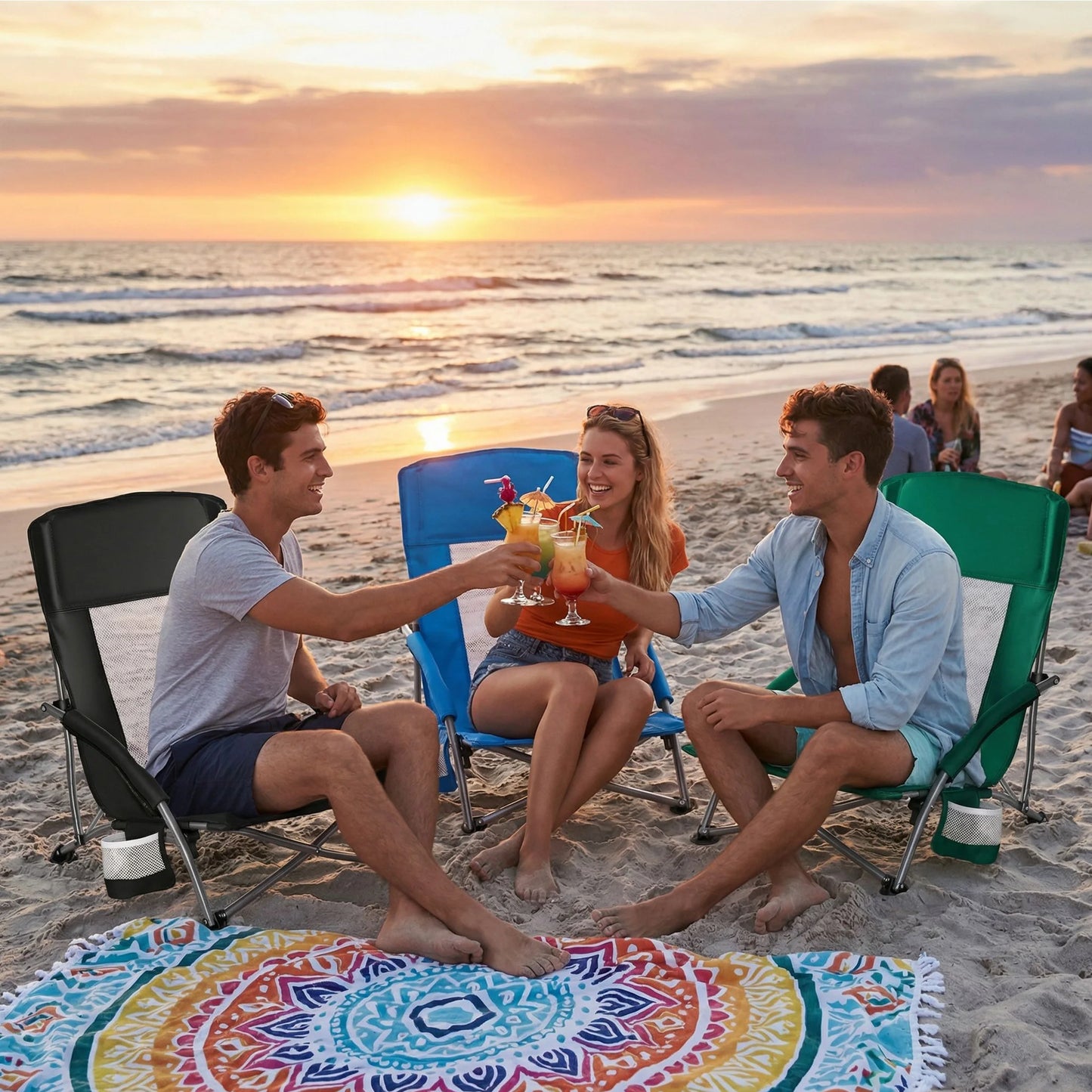 Low Camping Beach Chair