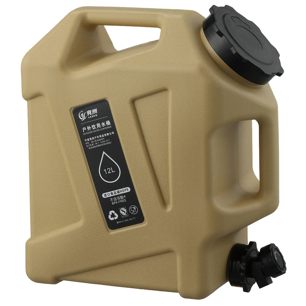 12L Camping Water Container