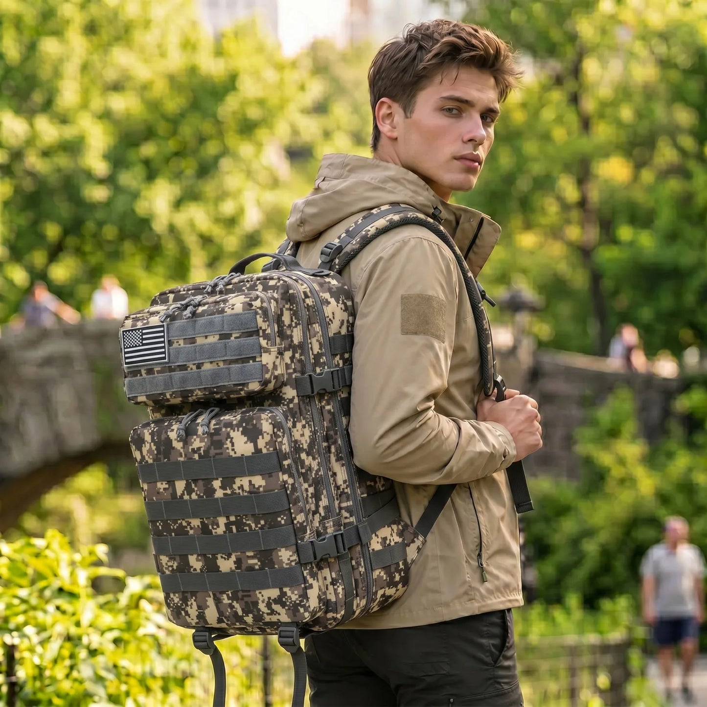 45L Tactical Travel Backpack