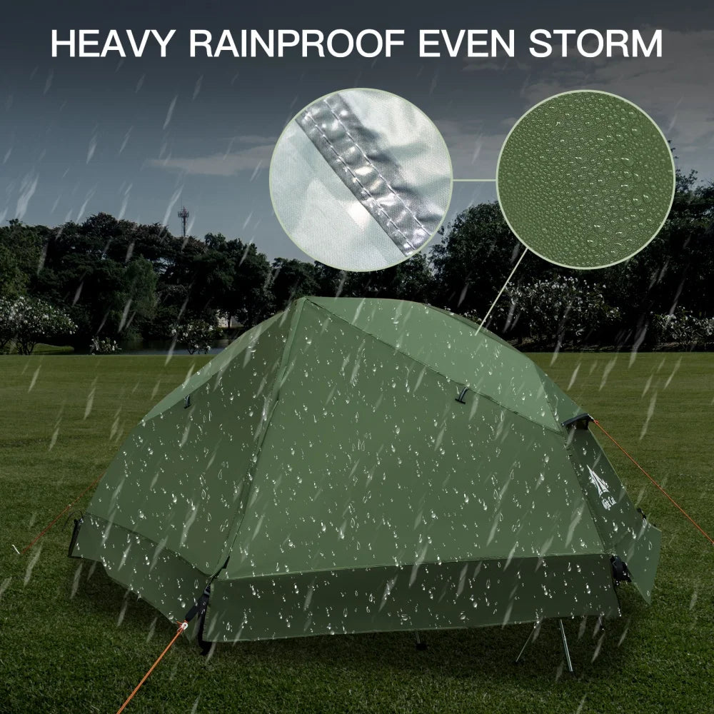 Night Cat Single Person Elevated Camping Cot Tent – Portable Off-Ground Shelter
